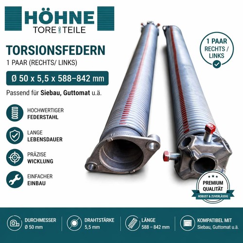 Torfedern torsionsfedern ø50x - torfedern/torsionsfedern,