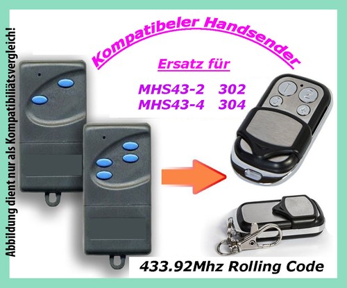 433mhz handsender kompatibel - handsender,